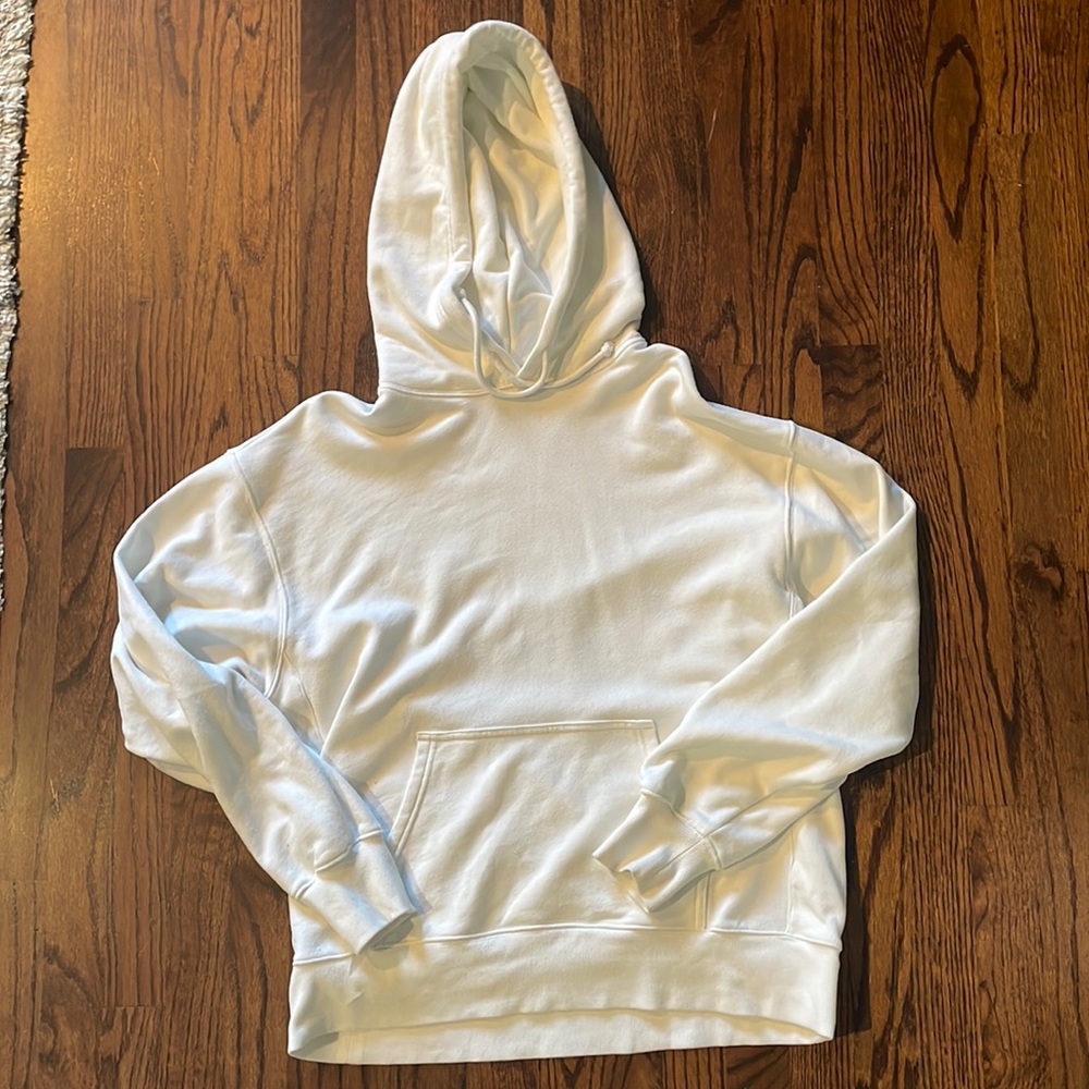 TNA terry fleece boyfriend hoodie size small